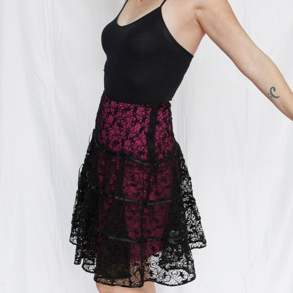 *$20 BUNDLE* Betsy johnson lace skirt